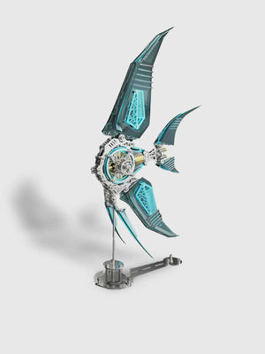 3D Metal Puzzle - Poisson Mécanique Ange - GoCrazyPuzzle