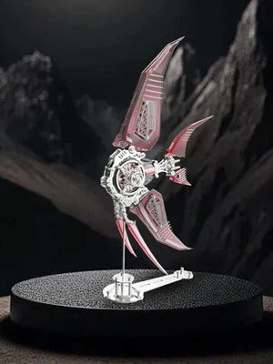 3D Metal Puzzle - Poisson Mécanique Ange - GoCrazyPuzzle