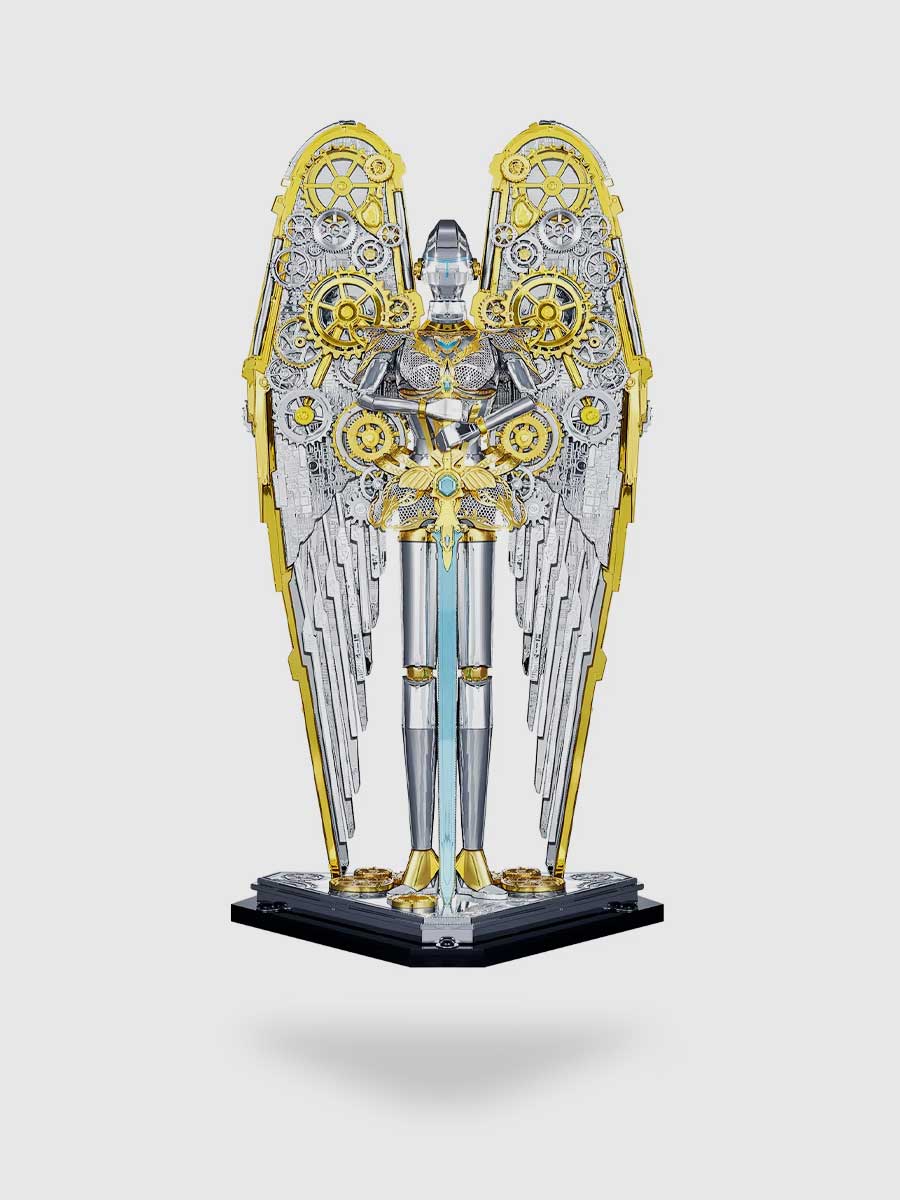 3D Metal Puzzle Mecha Ailes d'Ange - GoCrazyPuzzle