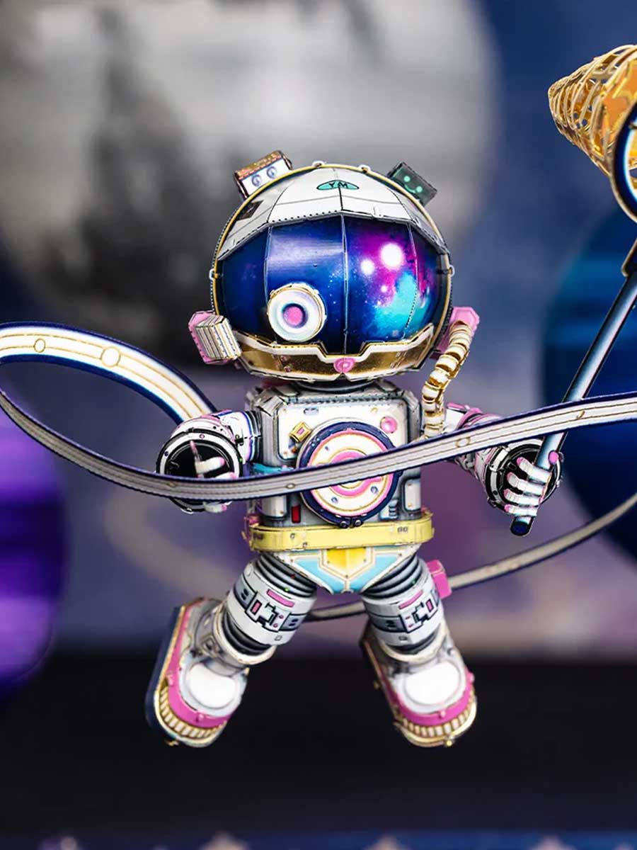 3D metal puzzle « Petit Astronaute » - GoCrazyPuzzle