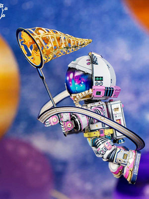 3D metal puzzle « Petit Astronaute » - GoCrazyPuzzle