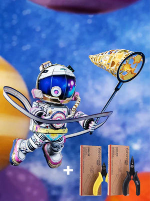 3D metal puzzle « Petit Astronaute » - GoCrazyPuzzle