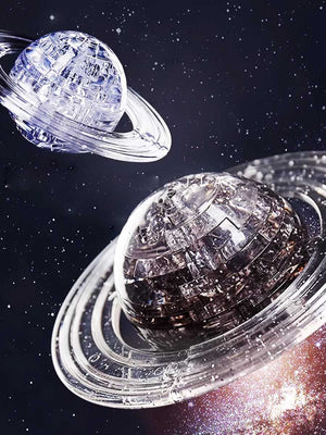 3d Crystal Puzzle Saturn - GoCrazyPuzzle