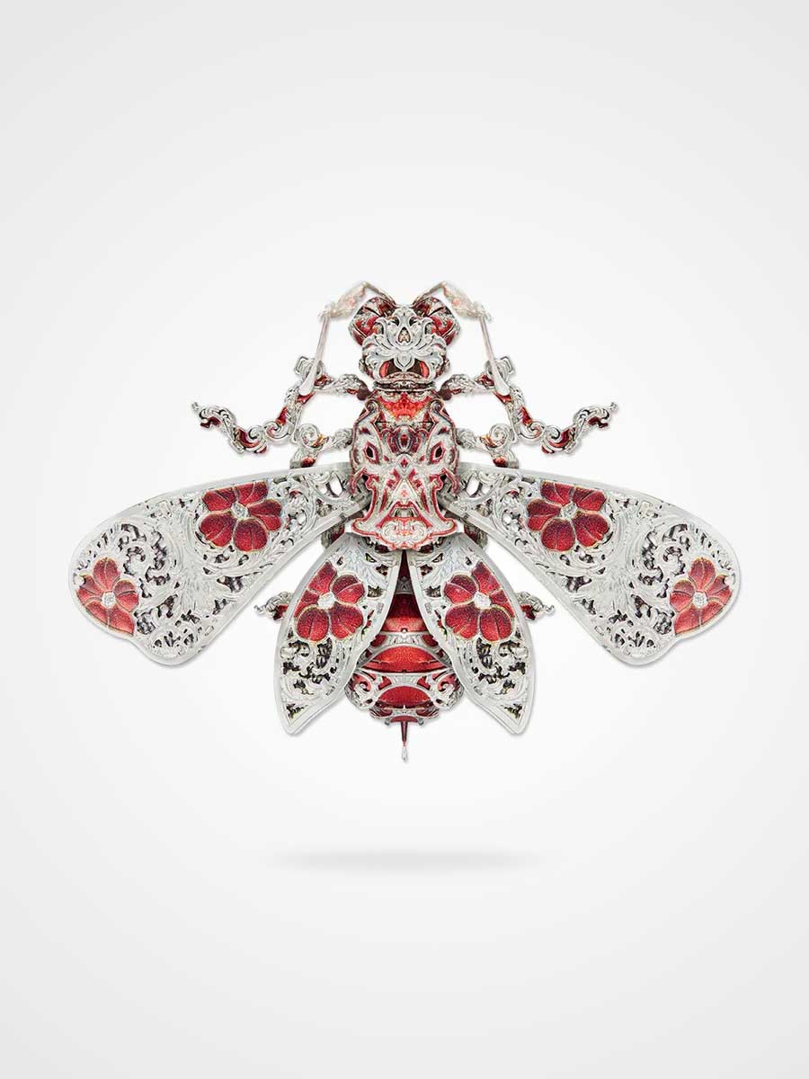 3d métal Animal Puzzle - Mante - GoCrazyPuzzle