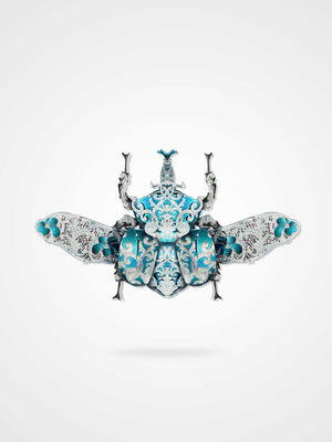 3d métal Animal Puzzle - Scarabée rhinocéros - GoCrazyPuzzle