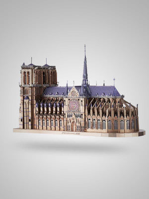 Architecture 3d Métal Puzzle - Notre Dame de Paris - GoCrazyPuzzle