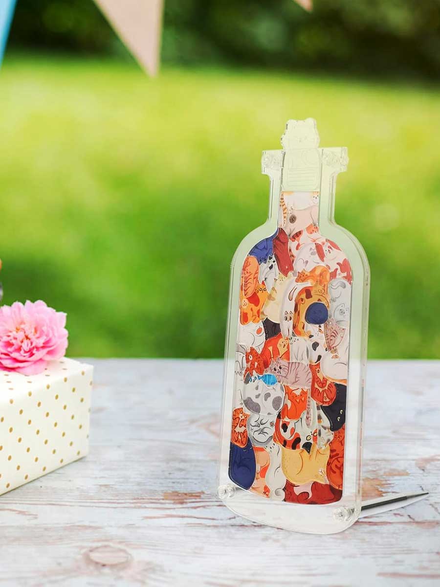 Chat Puzzle Transparent - GoCrazyPuzzle