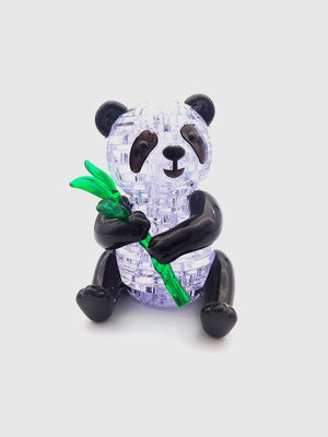 Crystal Puzzle 3D Panda - GoCrazyPuzzle