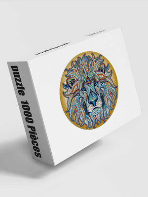 Lion Puzzle 1000 Pieces - GoCrazyPuzzle