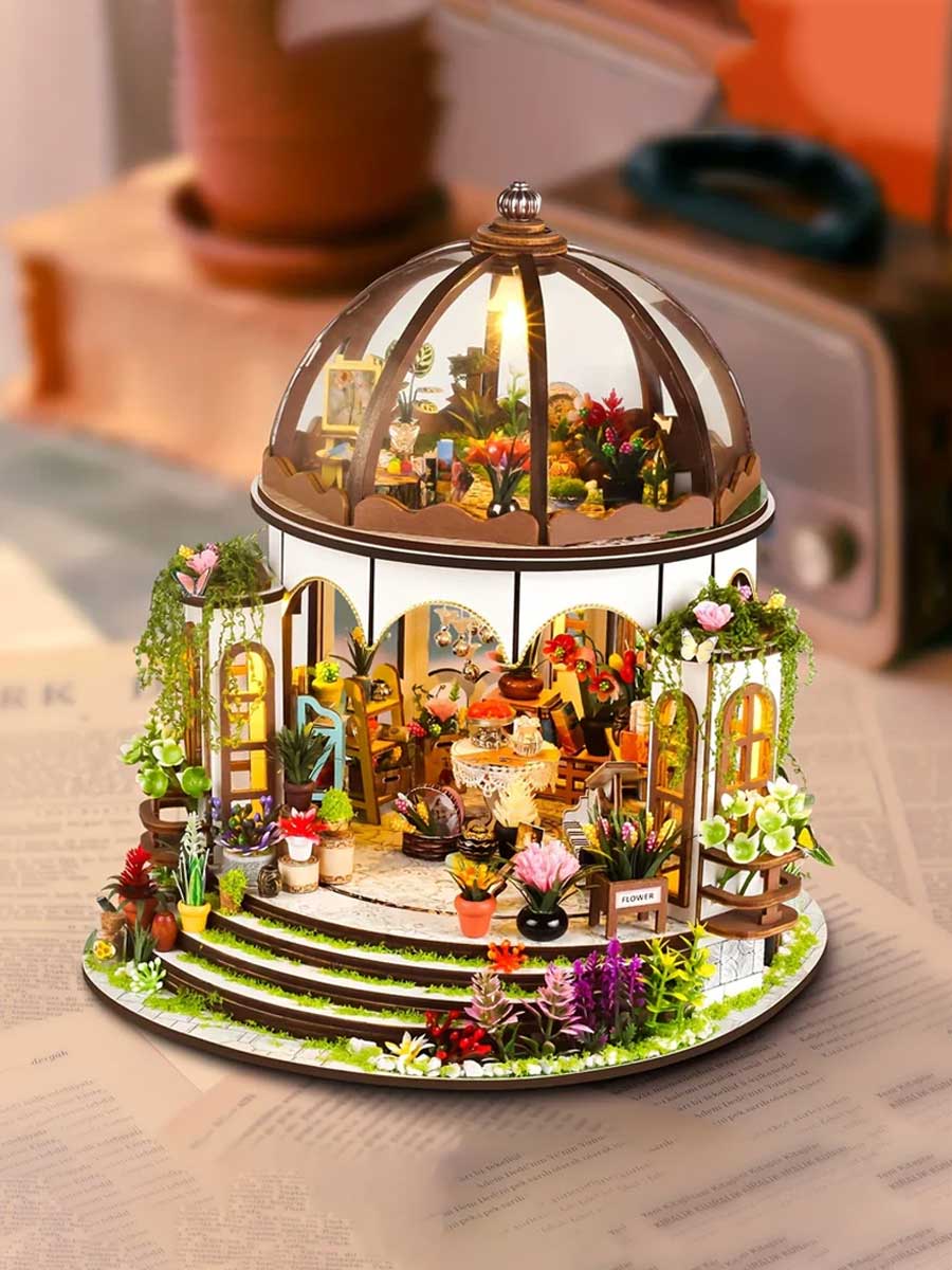 Maison Miniature 3D Jardin Céleste - Kit DIY Décoratif - GoCrazyPuzzle