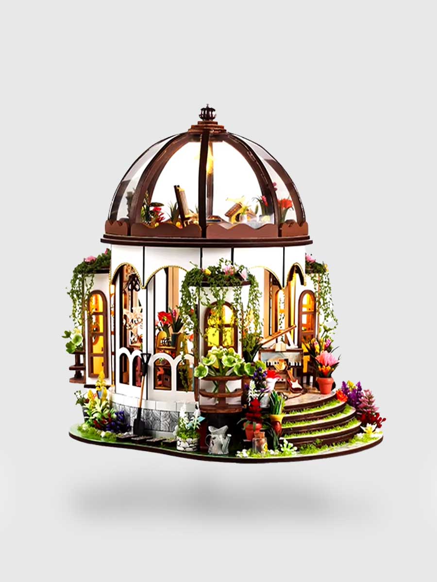 Maison Miniature 3D Jardin Céleste - Kit DIY Décoratif - GoCrazyPuzzle