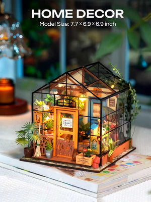 Maison Miniature DIY en Bois avec Meubles | Robotime - GoCrazyPuzzle