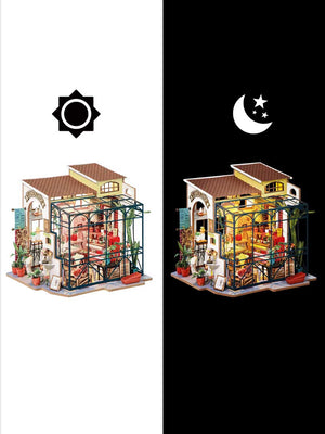 Maison Miniature Magasin de Fleurs | Robotime Rolife - GoCrazyPuzzle
