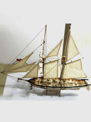 Maquette Bateau Voilier « Halcon 1840 » - GoCrazyPuzzle