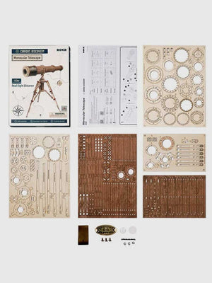 Maquette Bois AstroScope | Puzzle 3D - GoCrazyPuzzle