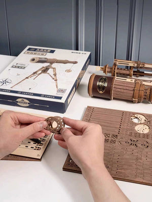 Maquette Bois AstroScope | Puzzle 3D - GoCrazyPuzzle
