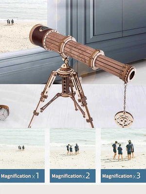 Maquette Bois AstroScope | Puzzle 3D - GoCrazyPuzzle