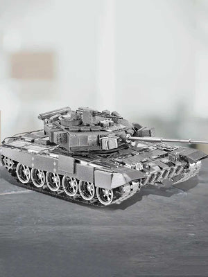 Maquette Char Métal « Char d’Assaut » – Puzzle 3D DIY, Kit de Construction - GoCrazyPuzzle