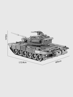 Maquette Char Métal « Char d’Assaut » – Puzzle 3D DIY, Kit de Construction - GoCrazyPuzzle