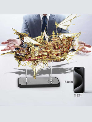 Maquette Métal 3d - Modèle Bateau Céleste - GoCrazyPuzzle