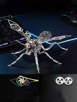 Maquette en métal 3D « Bourdon Mécanique » – Puzzle mécanique à assembler - GoCrazyPuzzle