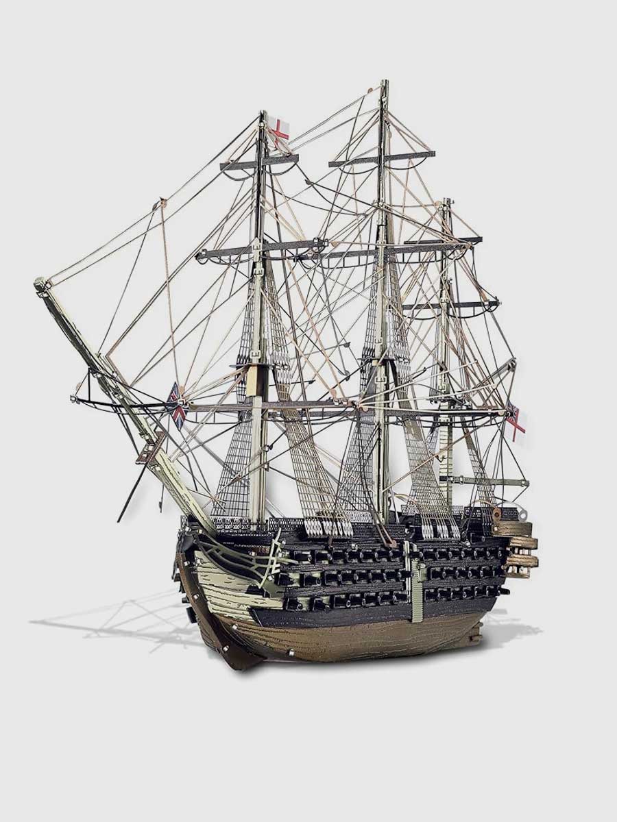 Maquette Metal HMS Victory - Puzzle 3D Piececool - GoCrazyPuzzle