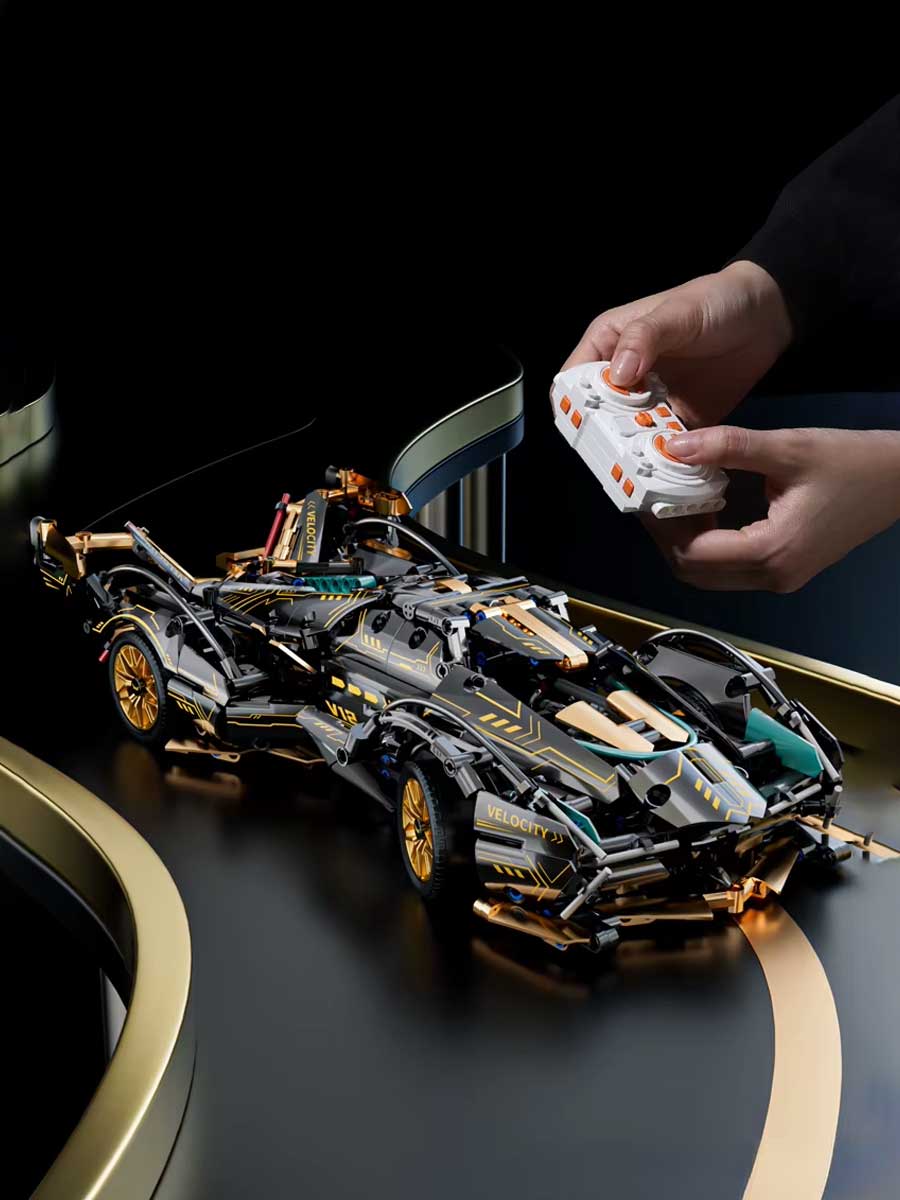 Maquette Voiture à Construire pour Adulte modèle 2025 – Supercar Technic 1:14 - GoCrazyPuzzle