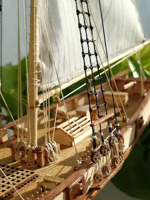 Maquette de Bateau « Harvey 1847 » - GoCrazyPuzzle
