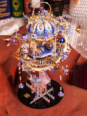 Maquette en Métal 3D « Roméo et Juliette » – Boîte à Musique DIY à Assembler - GoCrazyPuzzle