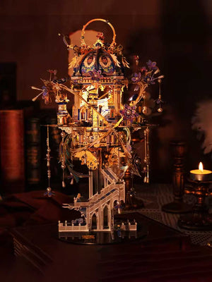 Maquette en Métal 3D « Roméo et Juliette » – Boîte à Musique DIY à Assembler - GoCrazyPuzzle