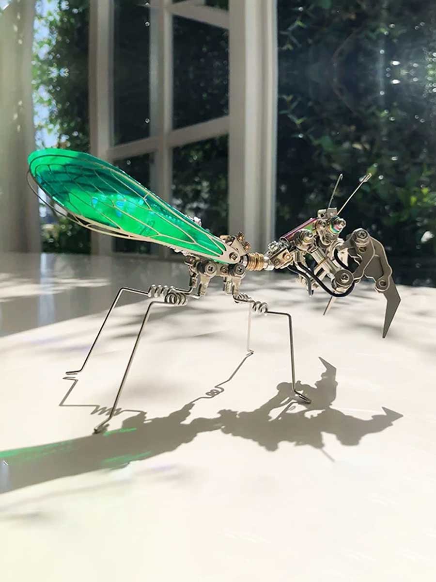 Maquette en Métal Mante Magique - Décoration Artisanal (+250 pièces) - GoCrazyPuzzle