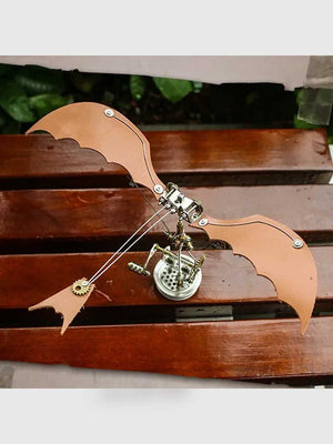 Maquette en Métal « Aile de Dragon » – Puzzle 3D Steampunk Mécanique DIY pour Adultes - GoCrazyPuzzle