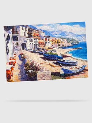 Mini Puzzle 1000 Pièces Escapade à la Plage - GoCrazyPuzzle