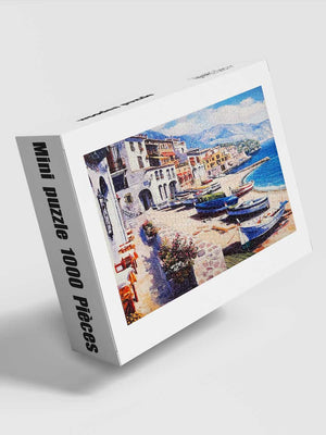 Mini Puzzle 1000 Pièces Escapade à la Plage - GoCrazyPuzzle