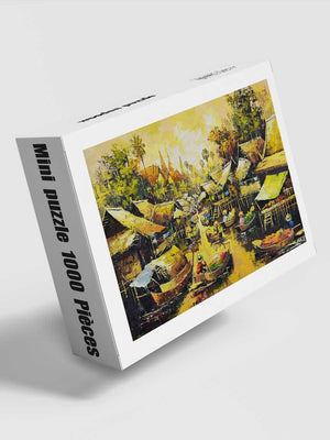Mini Puzzle 1000 Pièces Paysage de Thaïlande - GoCrazyPuzzle