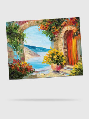 Mini Puzzle 1000 Pièces Petit Village - GoCrazyPuzzle