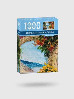 Mini Puzzle 1000 Pièces Petit Village - GoCrazyPuzzle