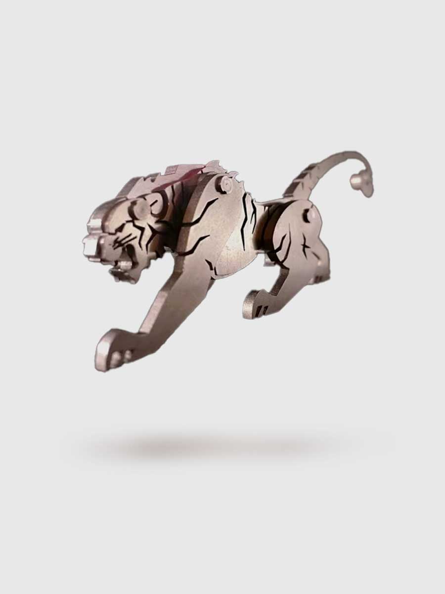 Mini Puzzle 3D Tigre Royal - GoCrazyPuzzle