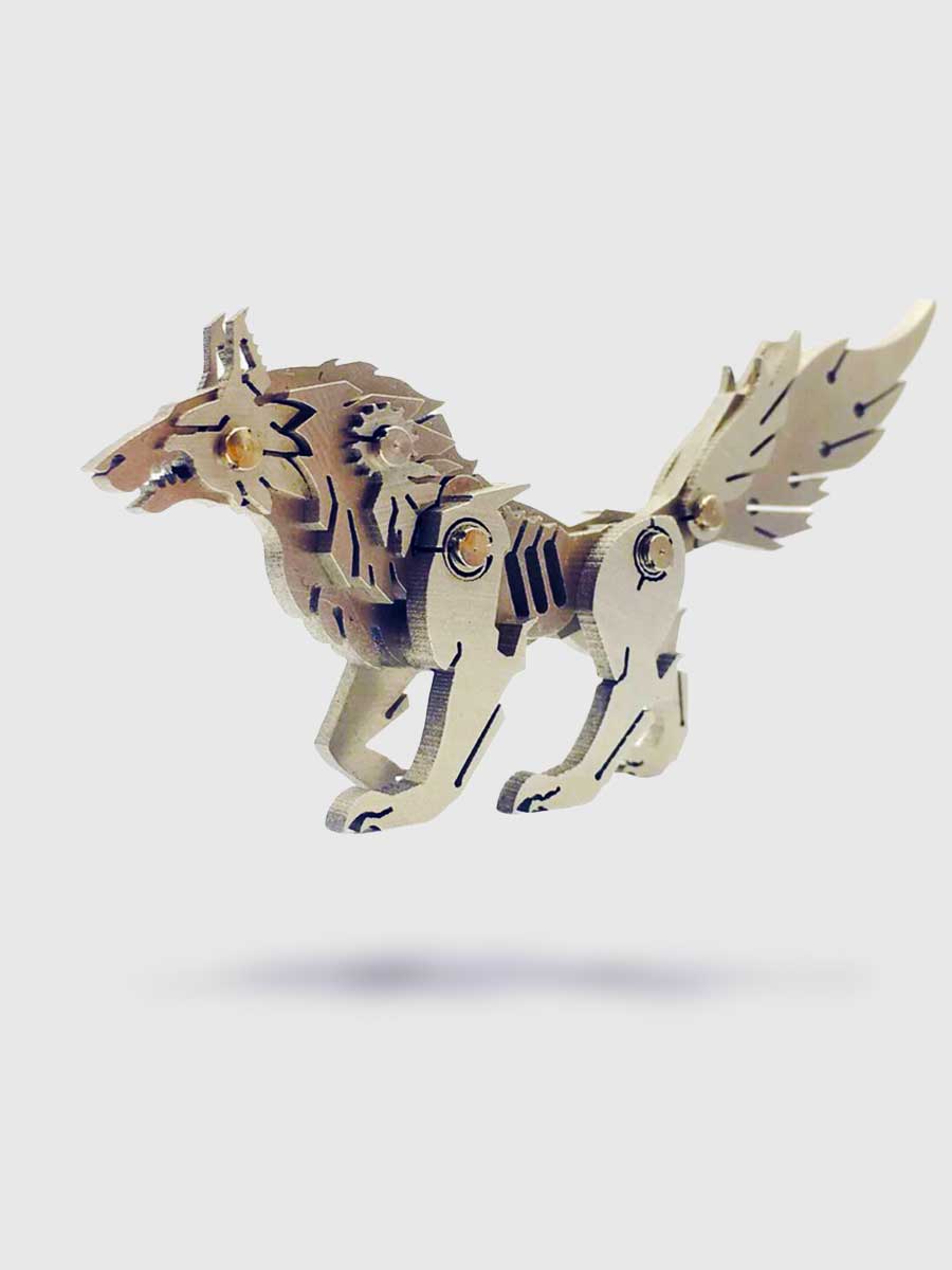 Mini Puzzle Adulte Loup Sauvage - GoCrazyPuzzle