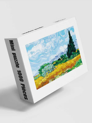 Mini Puzzle Champ de Blé Van Gogh - GoCrazyPuzzle