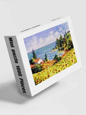 Mini Puzzle Champ de Tournesols - GoCrazyPuzzle