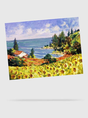 Mini Puzzle Champ de Tournesols - GoCrazyPuzzle
