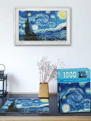 Mini Puzzle Nuit Étoilée 1000 Pièces - GoCrazyPuzzle