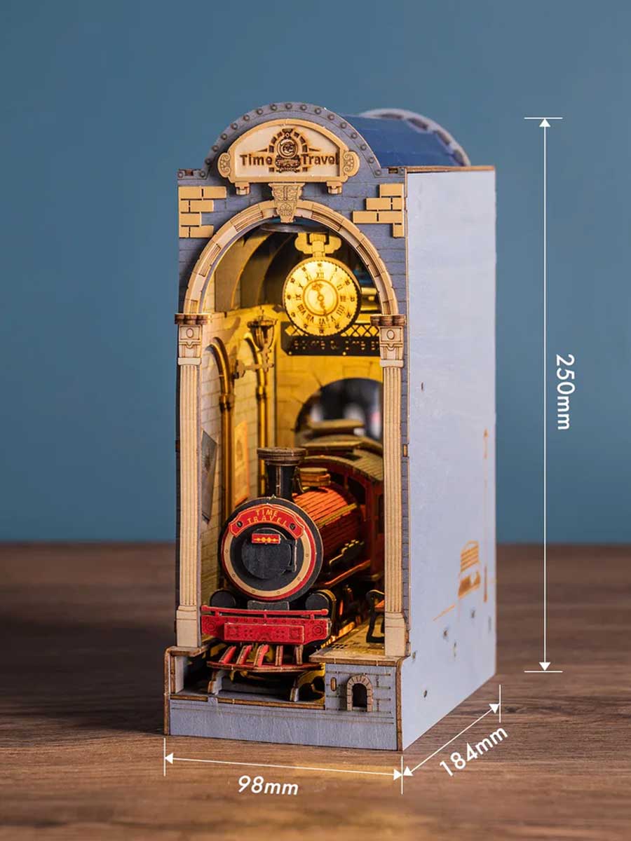 Miniature pour Maquette Japonaise – Train Urbain à Assembler avec LED (Kit DIY) - GoCrazyPuzzle