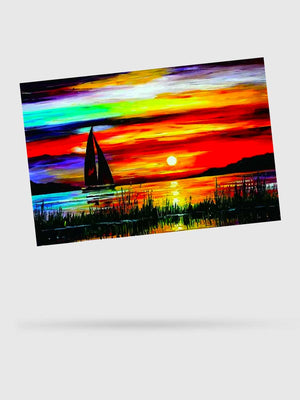 Puzzle 1000 Pièces Ciel Multicolore - GoCrazyPuzzle