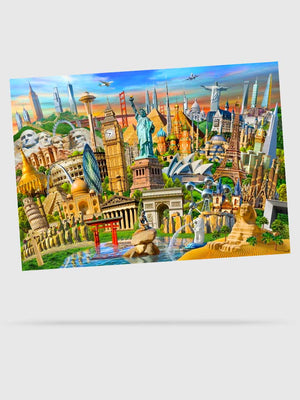 Puzzle 1500 Pièces Collection Monuments du Monde - GoCrazyPuzzle