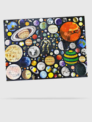 Puzzle 1500 Pièces Planètes Astrales - GoCrazyPuzzle