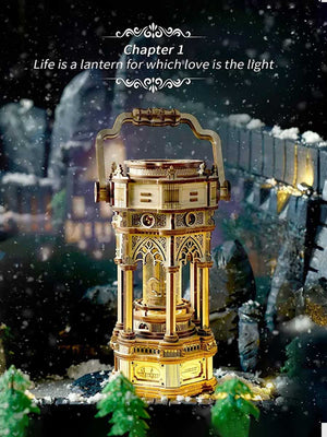 Puzzle 3D Boîte à Musique Nuit Étoilée | Robotime Rokr - GoCrazyPuzzle