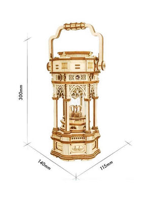 Puzzle 3D Boîte à Musique Nuit Étoilée | Robotime Rokr - GoCrazyPuzzle