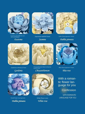 Puzzle 3D Bouquet de Fleurs - Décoration intérieure - GoCrazyPuzzle